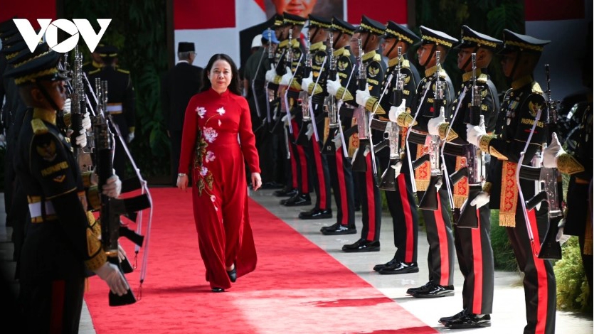 Vice President Xuan attends inauguration ceremony of Indonesian President